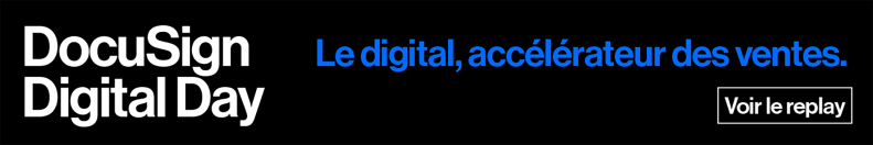 Banner DocuSign Digital Day - Relations commerciales - Replay du webinar