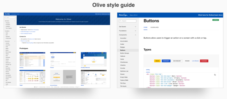 Olive Design System