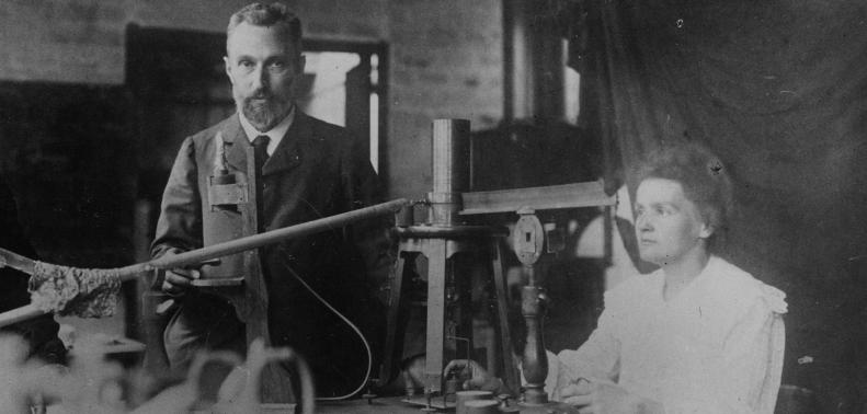 Maire und Pierre Curie