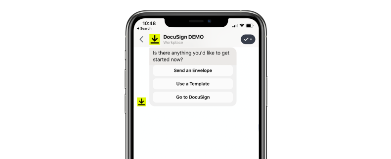 DocuSign eSignature for Workplace by Facebook