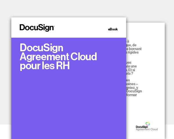 ebook DocuSign Agreement Cloud pour les Ressources Humaines