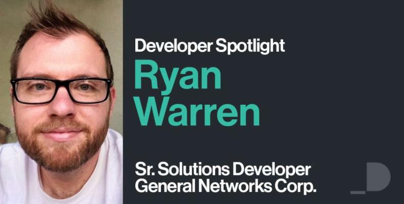 Spotlight Developer, Ryan Warren