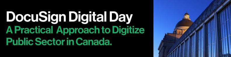 A Practical Approach to Digitize Public Sector in Canada