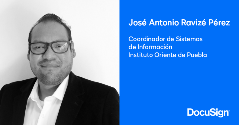 Conoce a José Antonio Ravizé, coordinador de sistemas de Instituto Oriente de Puebla