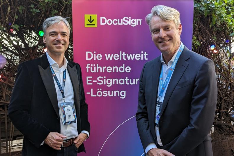 Mike Flache und Allan Thygesen auf der Digital X in Köln 2023
