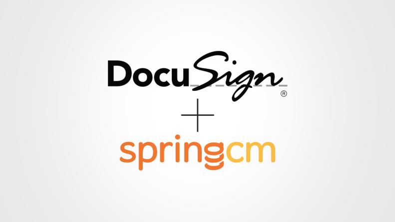 DocuSign e SpringCM