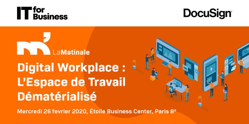 Matinale IT for Business Digital Workplace