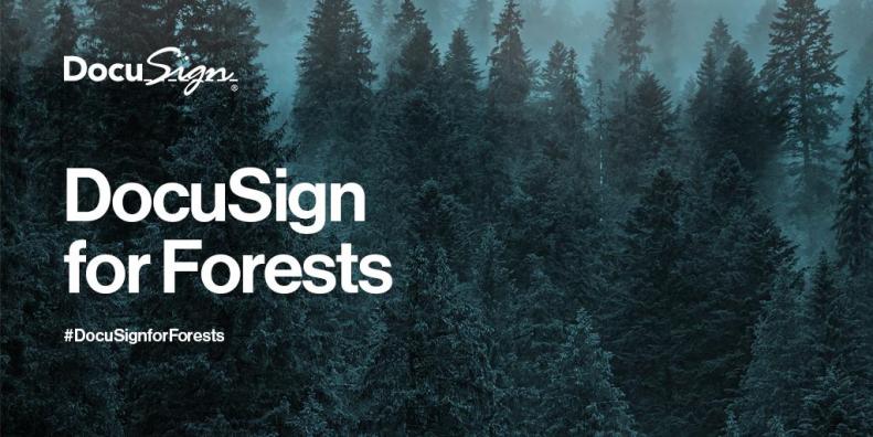 At WEF this year we announced the ‘DocuSign for Forests’ initiative—a commitment to help protect the world’s forests that includes financial donations, support for non-profit organisations, and a commitment to donate 1% of expanded revenues from customers that pledge to improve their paper-use practices.