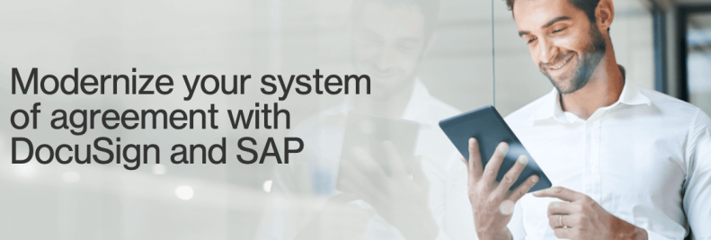 modernise your system of agreement with Docusign and SAP