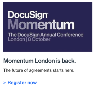 Docusign Momentum London