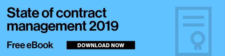 state of contract management 2019