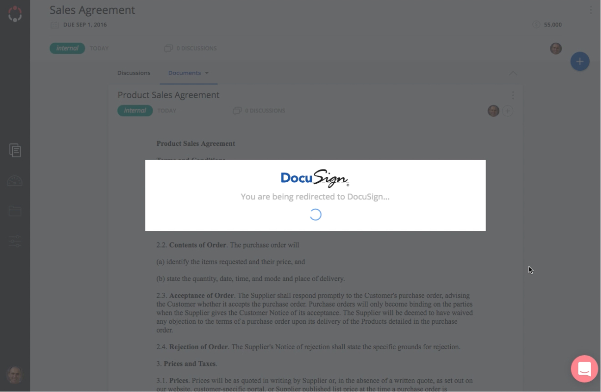 Parley Pro Contract Negotiation DocuSign
