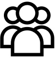 Icon of a group of people