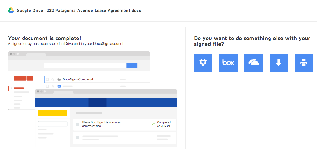 How to download docusign document on mac