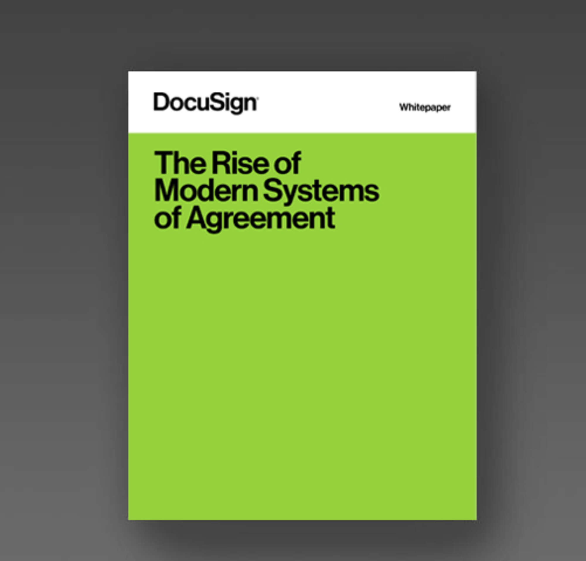 Download the Rise of Modern Systems of Agreement whitepaper