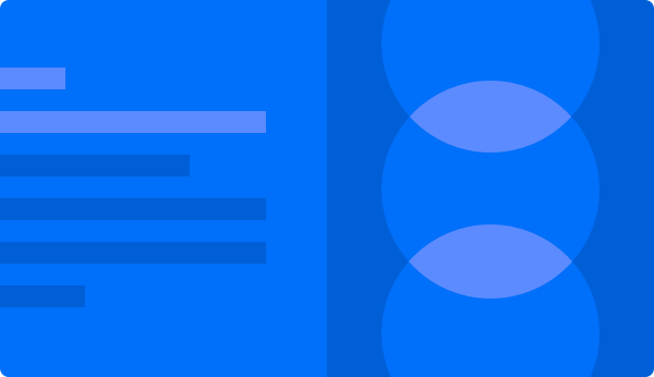 ブルーのタイル