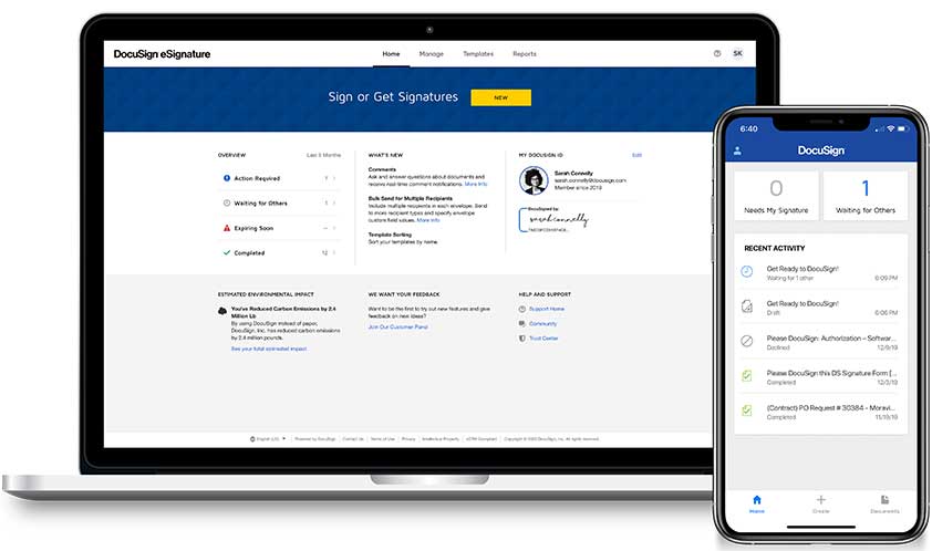DocuSign Features and Benefits for Individuals