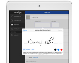 intuitive signing experience