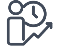 Menos atrasos significam que mais trabalho é feito.