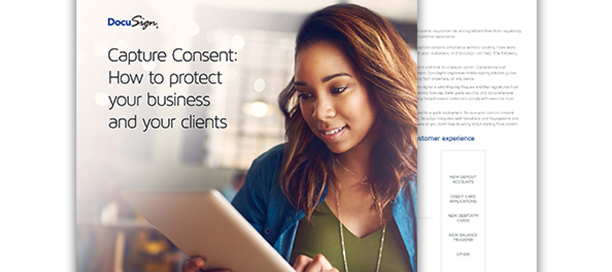 The front and back cover of the Capture Consent whitepaper.